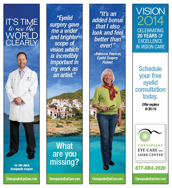 Healthcare Chesapeake Eye Care Branding Campaign Agency